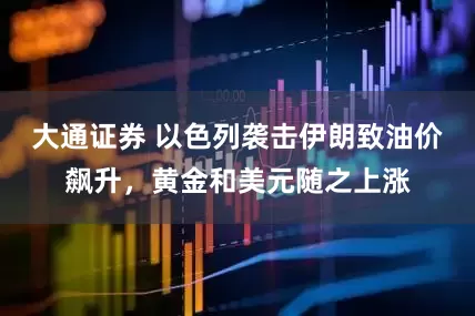大通证券 以色列袭击伊朗致油价飙升，黄金和美元随之上涨